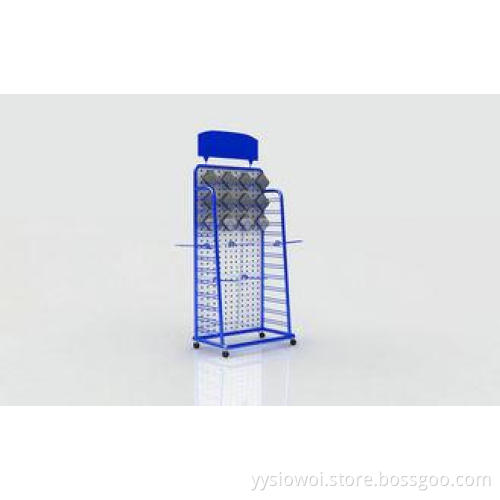 Steel Metal Hanging Display Rack For Supermarket Store 10-6